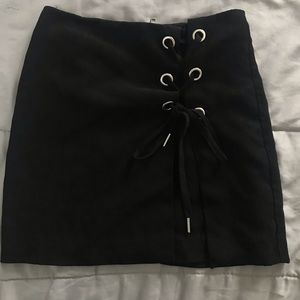 NWOT H&M suede skirt